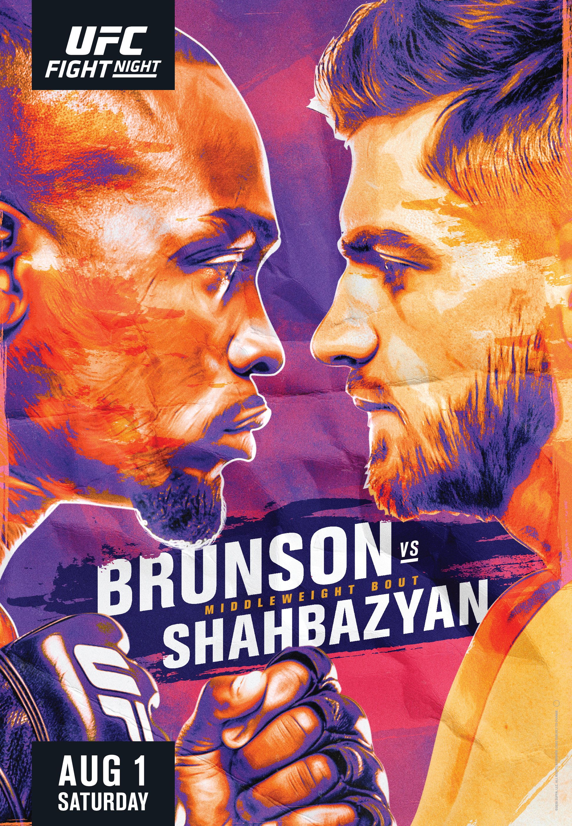 UFC Fight Night: Brunson vs. Shahbazyan Live Stream, Full Card ...
