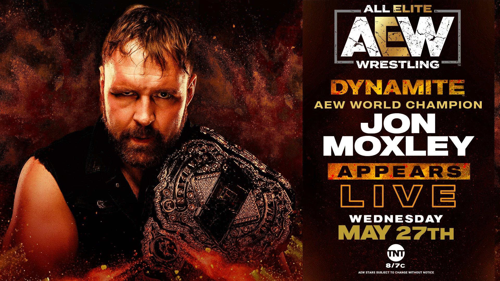 Jon Moxley, Six-Man Tag Match, Much More Announced For 5/27 AEW ...
