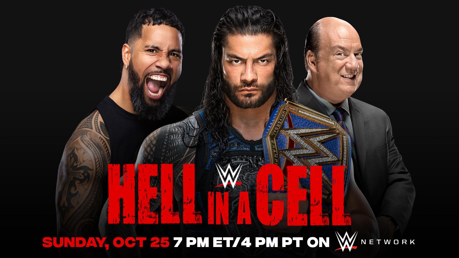WWE Confirms Roman Reigns Will Face Jey Uso At Hell In A ...