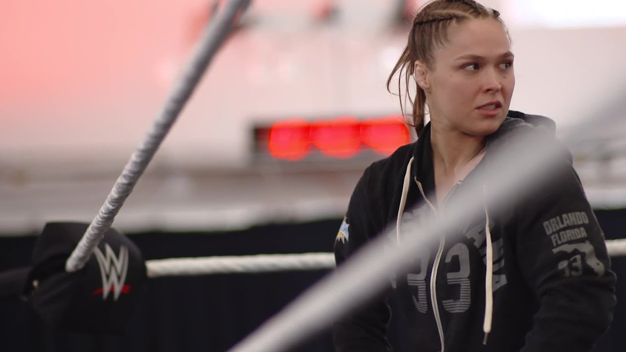 Ronda Rousey Back In A Wrestling Ring, Training With Roddy Piper's ...