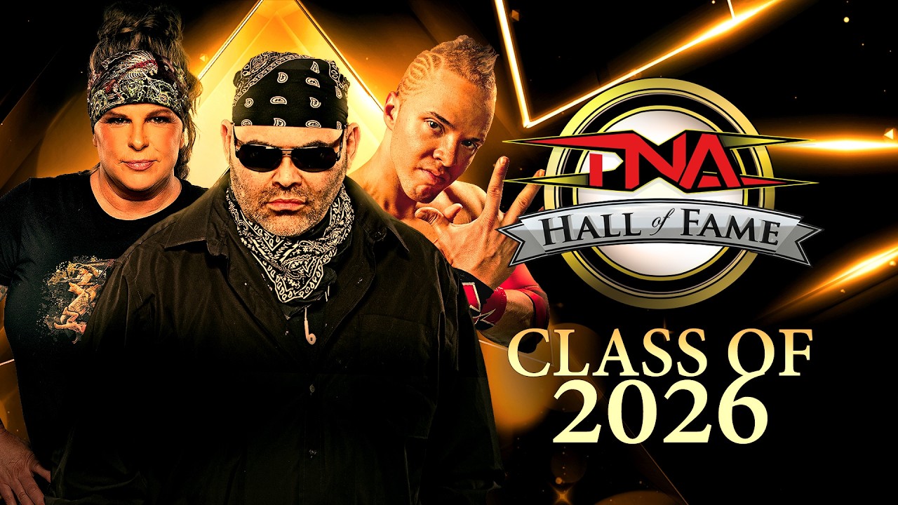 Watch: 2026 TNA Hall of Fame | LIVE and FREE at 4pm ET on October 11th