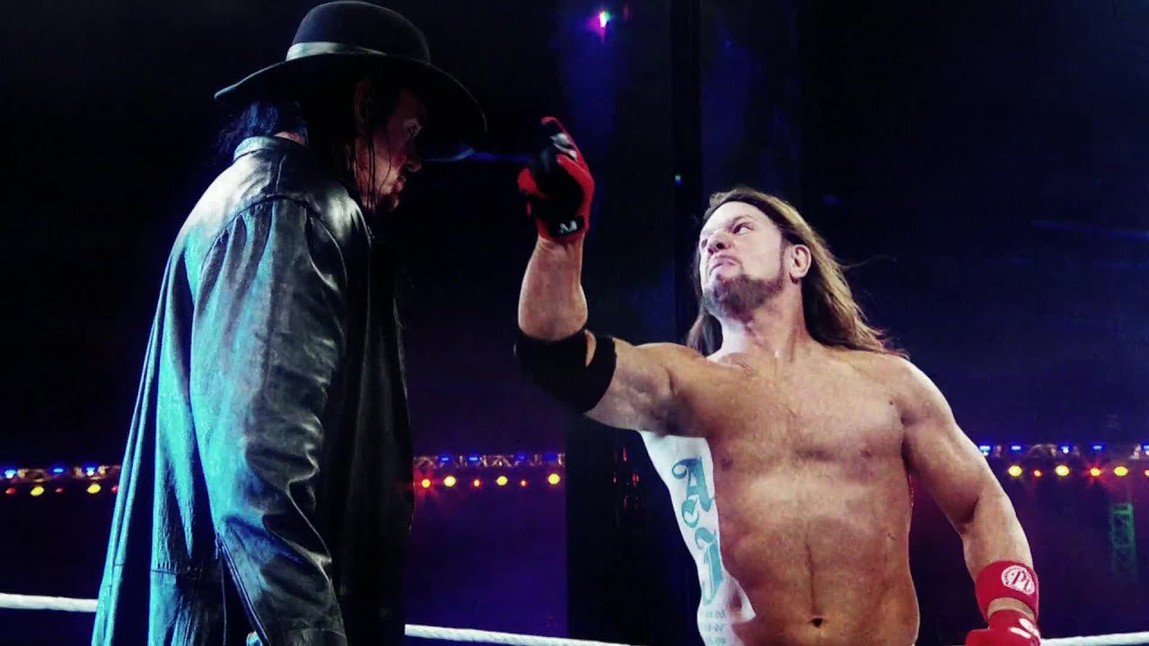 AJ Styles Says Undertaker Needed Stitches After Boneyard Match, Talks ...