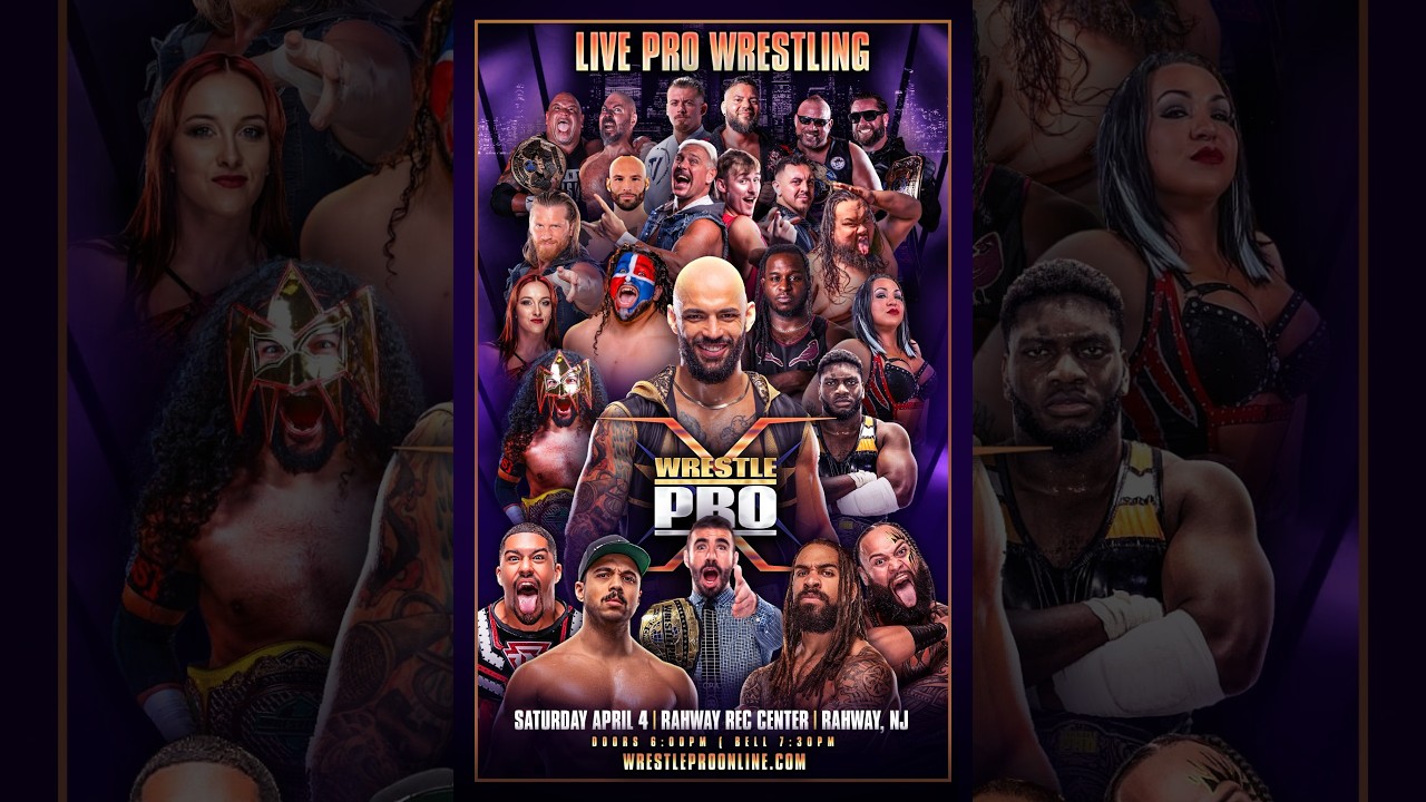 WrestlePro X: 10 Year Anniversary Results (4/4): Anthony Bowens vs. Max Caster, Ricochet Competes