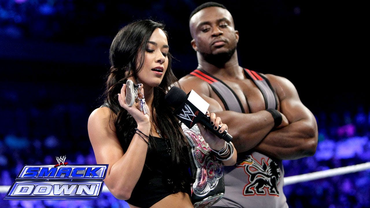 AJ Lee Talks About Tricking Big E Into Thinking He Broke Her Sternum ...