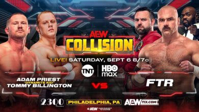 Tommy Billington To Team With Adam Priest Against FTR On 9/6 AEW Collision