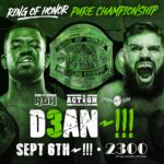 ROH Pure Championship Match Added To DEAN 3~!!! Lineup