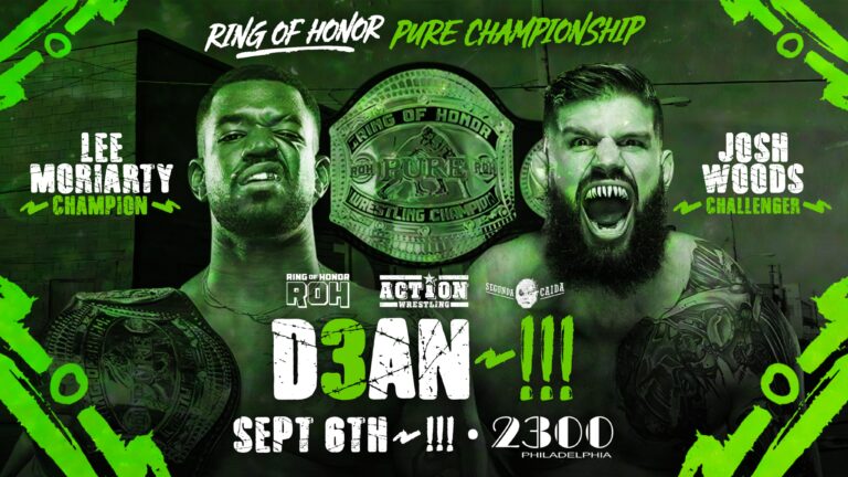 ROH Pure Championship Match Added To DEAN 3~!!! Lineup