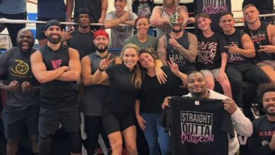 Aalyah Mysterio Trains At The Dungeon With Rey Mysterio, Natalya, Others