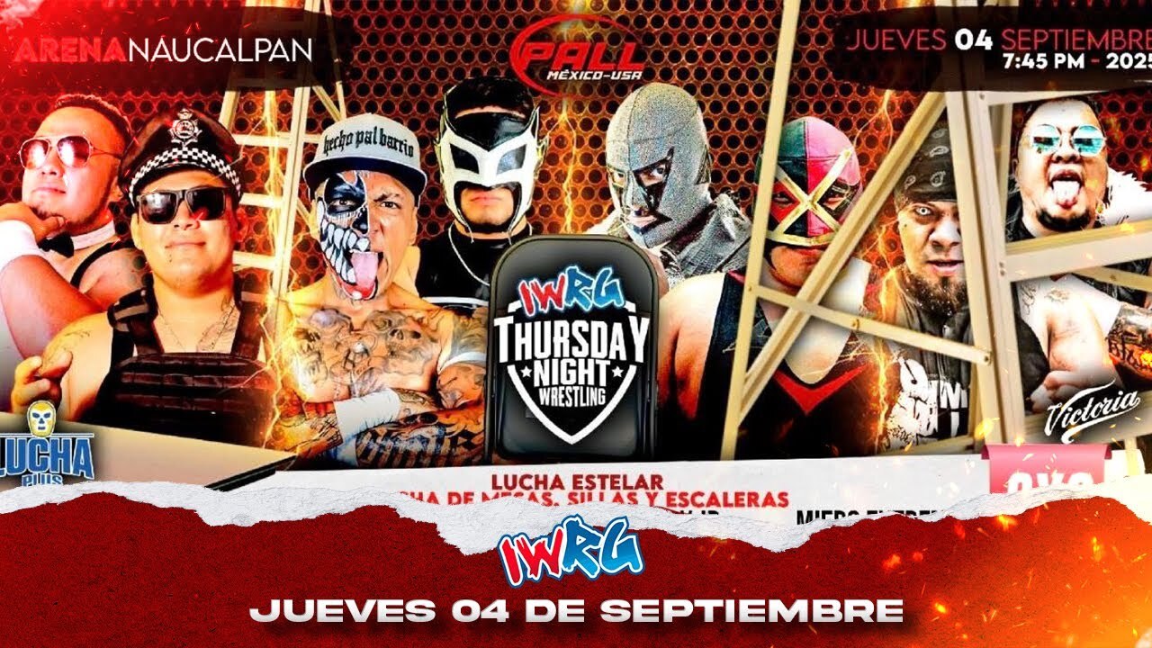 IWRG Thursday Night Wrestling Stream & Results (9/4/2025): TLC Match, More